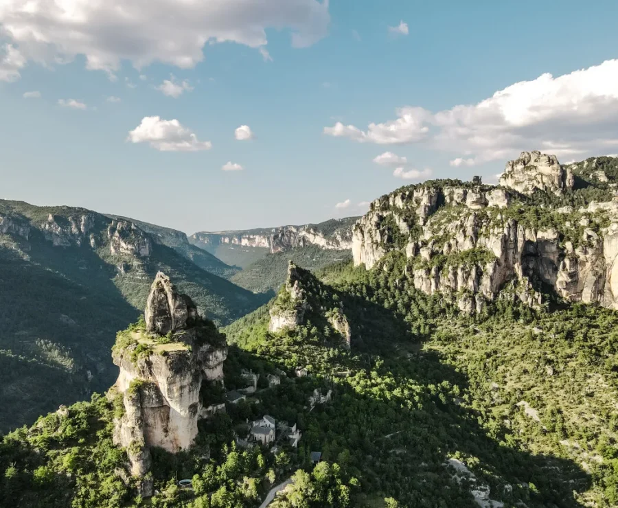 Capluc Rock Panorama