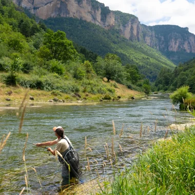 Fly fisherman