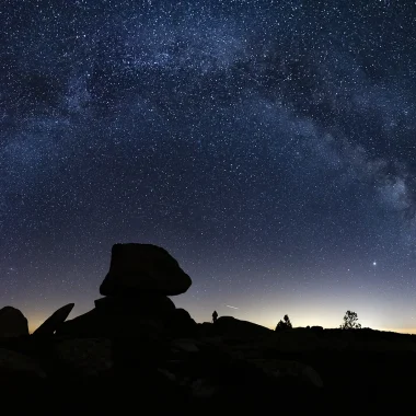 Milky Way at the chaos of old Nîmes