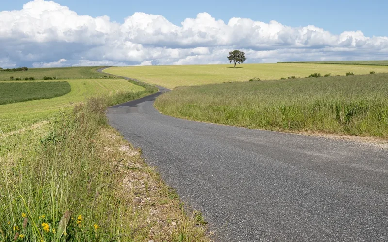 Road across the Causse Méjean