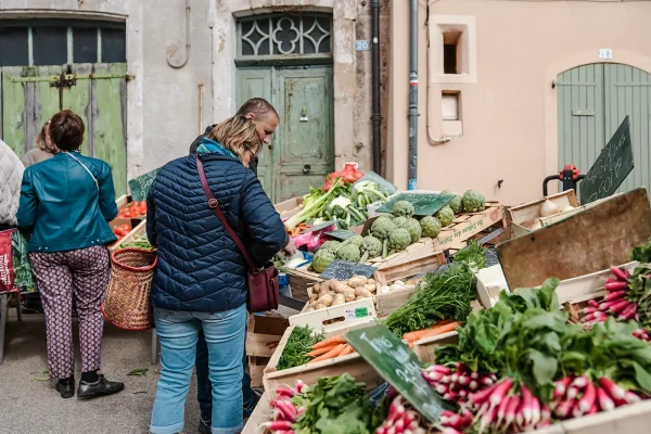 Langogne market