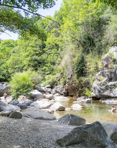 Picnic and swimming