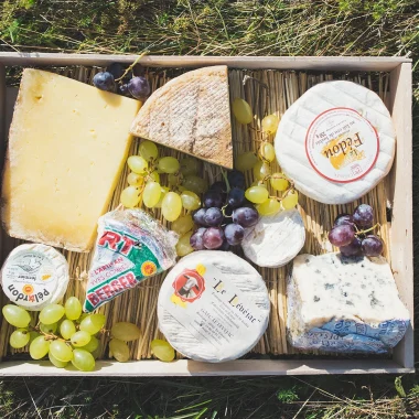 Lozère cheese platter