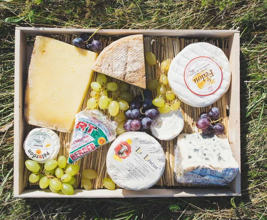 Lozère cheese platter