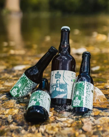 La Monotrace beer from Brasseurs de la Jonte