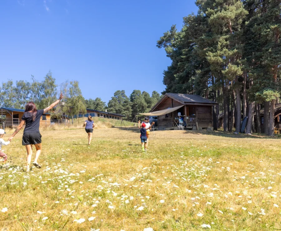 Camping in the heart of the Margeride.
