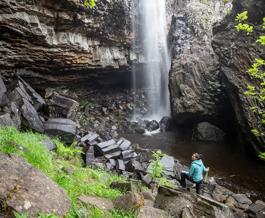 Déroc waterfall